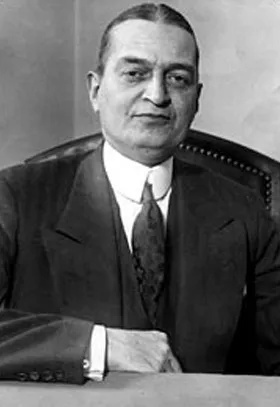 Black-and-white portrait photograph of New York Supreme Court Justice Joseph Force Crater.